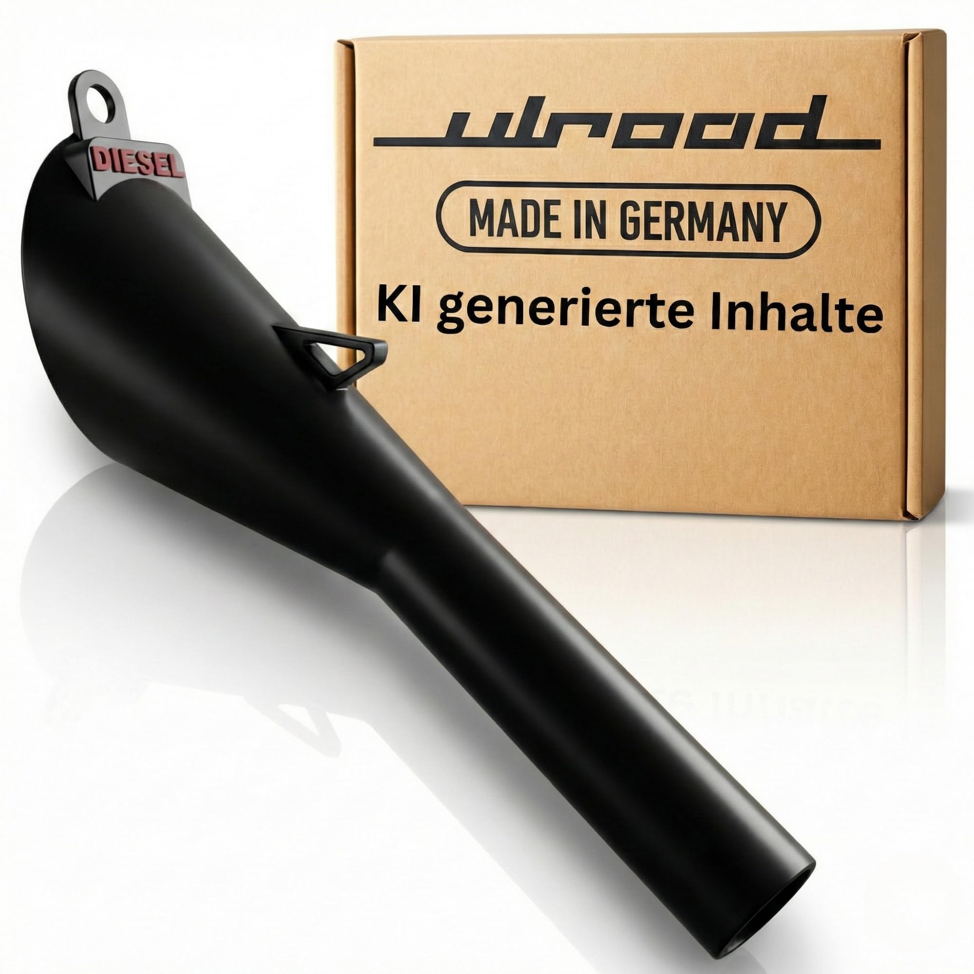 ULROAD Diesel Einfülltrichter MADE IN GERMANY Zum Betanken von DIESEL PKWs mit Cap-Less System/ohne Tankdeckel