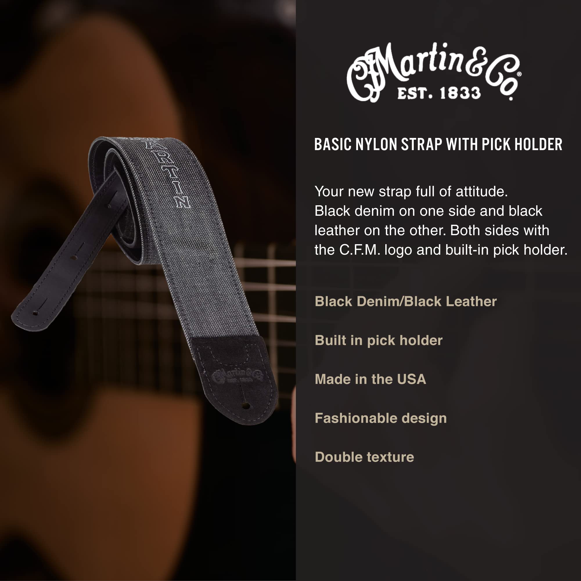 MARTIN Correas para guitarra