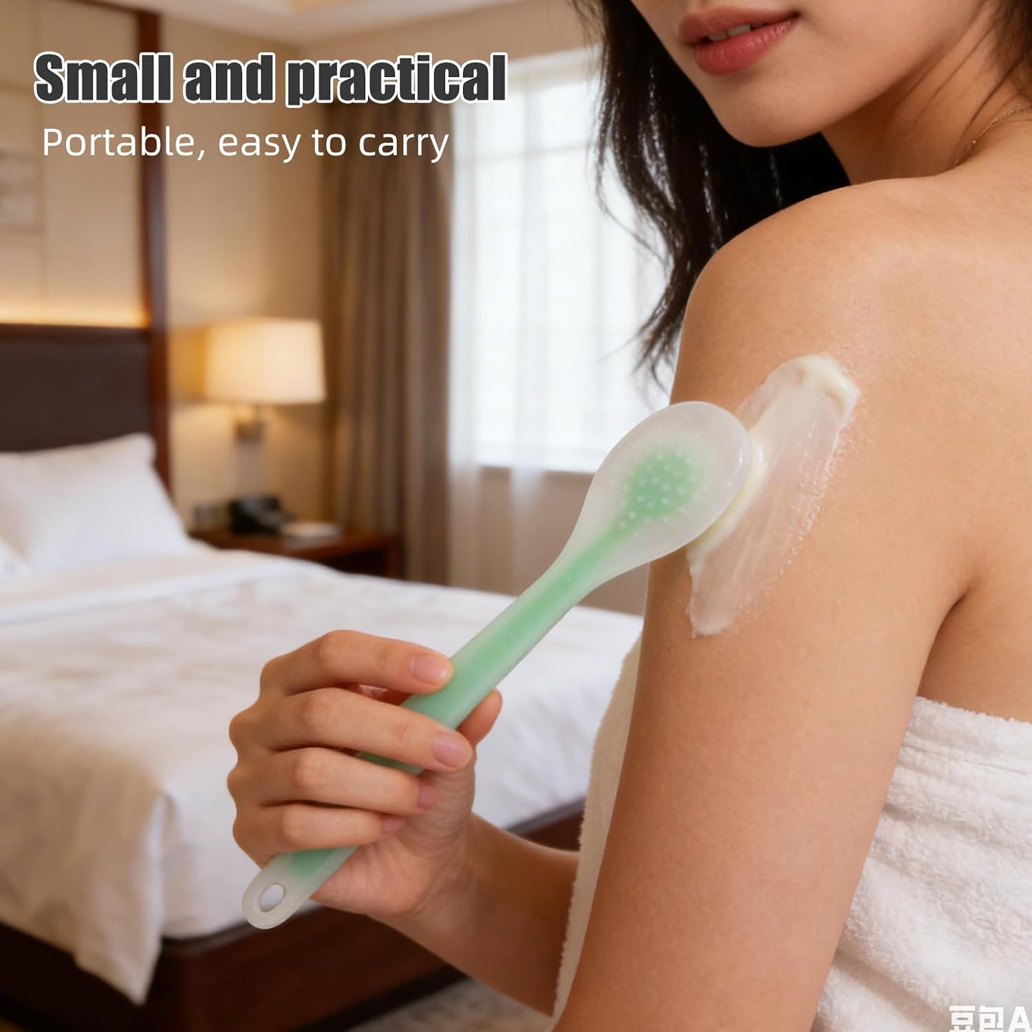 3pcs Back Lotion Applicator: Comfortable Grip Applicator for Applying Lotion Skin Cream Ointments Tanner - Washable Brush - Men and Women Use