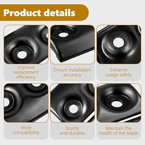 Miniatura 6 de Abrazaderas de hoja de repuesto para sierras circulares Dewalt que sustituyen a 663290-00 66329000 se adapta a D26677K D26676 DCP580B D2677K DCP580