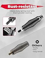 Vista 7 de KEMIMOTO Base de montaje de resorte de luces látigos, base de resorte de liberación rápida para UTV, ATV, barco, todoterreno, lado a lado