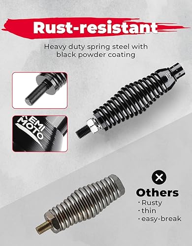 Miniatura 7 de KEMIMOTO Luces de látigo base de montaje de resorte, base de resorte LED de liberación rápida ATV Whip Spring para UTV, ATV, barco, todoterreno,