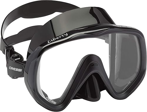Miniatura 2 de Cressi Perfect View - Máscara de buceo y snorkel en silicona pura y cómoda - Disponible con diferentes lentes panorámicas - Liberty Diseñado en