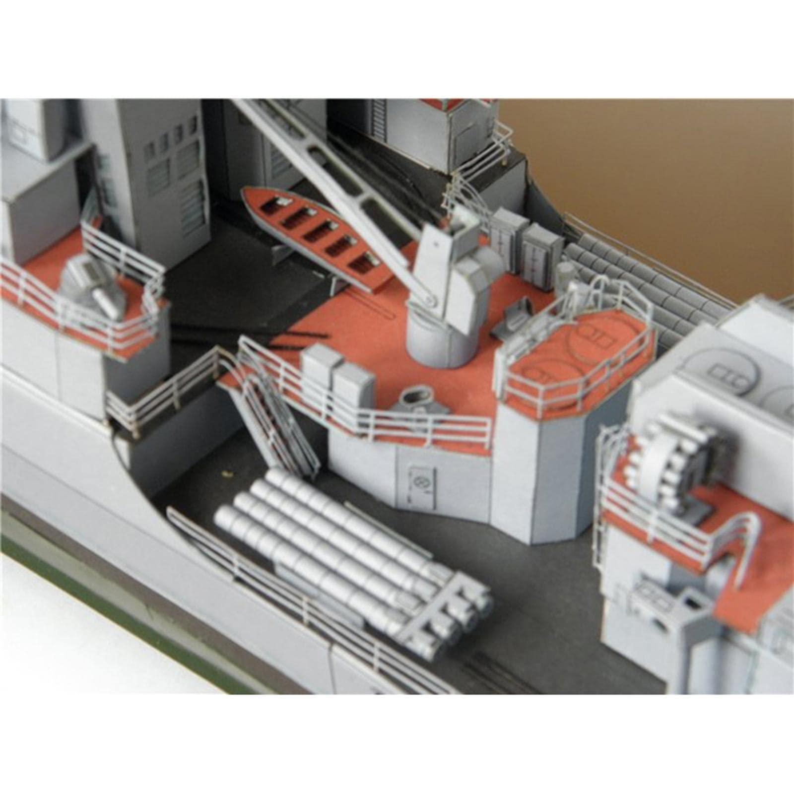 Maquette Navire Levchenko Échelle 1/200 Papier Décoration Intérieure