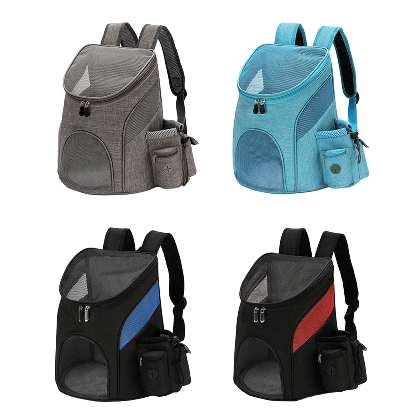 Zaino frontale portatile per cani Borsa pieghevole Zaino per animali domestici Borsa da viaggio per cani Borsa traspirante Borsa per animali domestici Borsa per trasportini per animali domestici Borsa