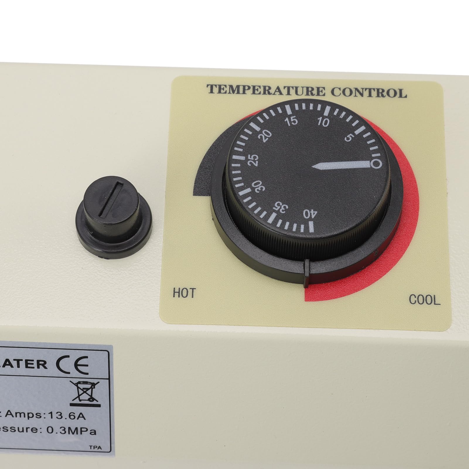 Elektryczny Termostat Podgrzewacz Wody Wydajny Podgrzewacz z Ekranem Dotykowym do Wanny Basen AC 220–240 V, Stal Nierdzewna, 10,2 X 6,3 X 4,7 Cala do Wanny z Masażem
