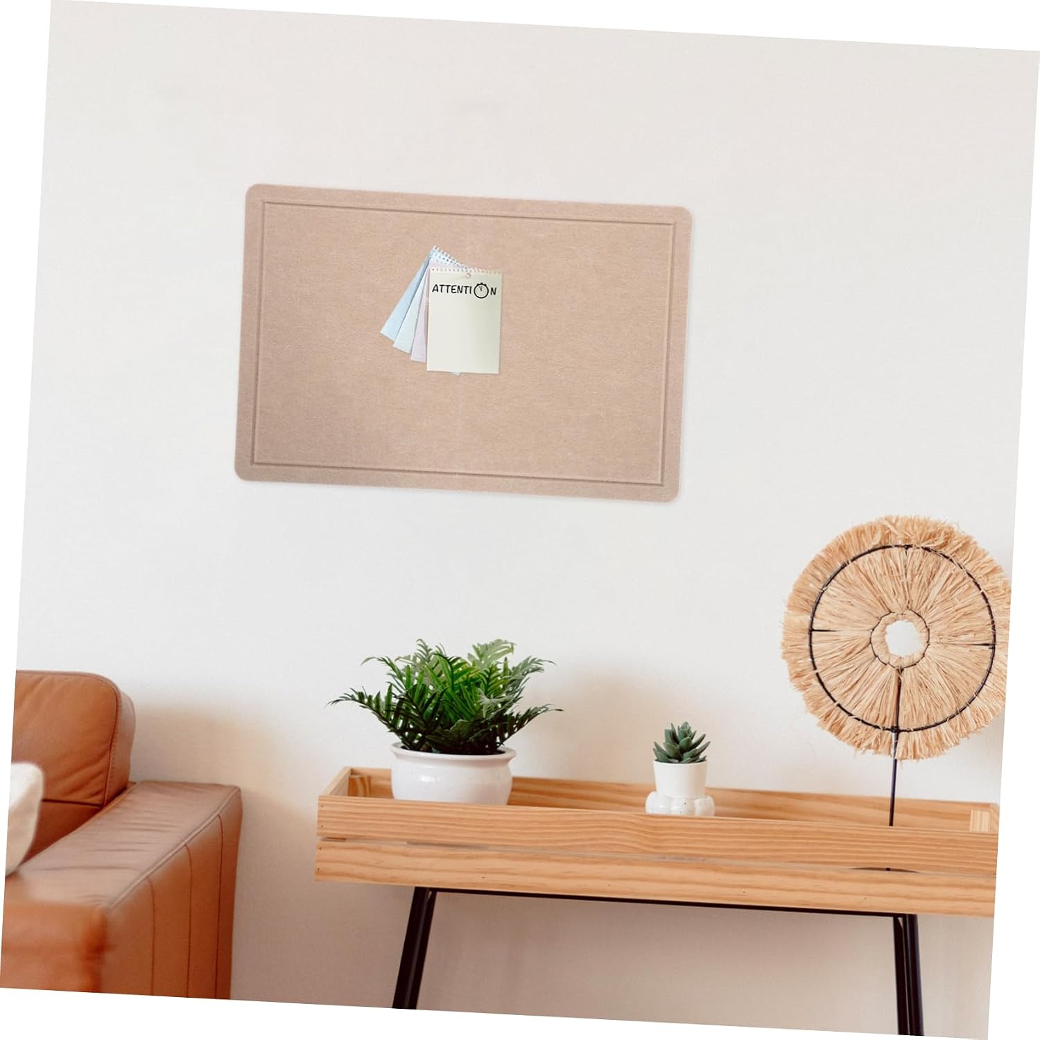 DOITOOL 1set Felt Bulletin Board for Wall Decor Multi-use Message Board for Office and to Install Felt Material for Organizing Notes and Photos