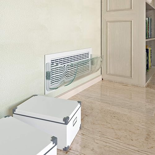Miniatura 6 de Home Intuition Deflector de aire magnético ajustable para paredes ventilación de techo 1014pulgadas