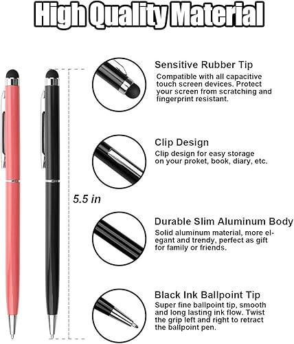 Miniatura 3 de anngrowy Stylus Pen para pantallas táctiles, lápiz capacitivo, lápiz capacitivo, lápiz capacitivo, lápiz capacitivo, lápiz capacitivo para ipad