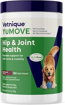 YuMOVE Adult Dog Hip & Joint Supplement Chews Green Lipped Mussel 150ct
