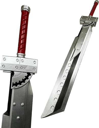Blazing Steel Compra - Espada ancha Zweihander de espuma sintética de fantasía con núcleo interior, varía estilo de 42.5 pulgadas o 57 pulgadas