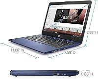 Vista 3 de Portátil HP Stream de 11 pulgadas, Intel Celeron