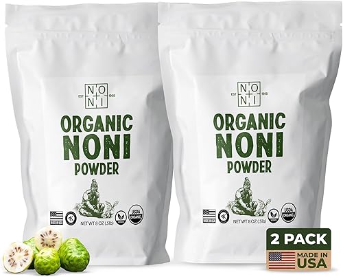 Miniatura 9 de Healing Noni - 1 bolsa de plástico con cremallera de 8 onzas - Polvo orgánico 100% puro - Fruta fresca sin azúcar totalmente natural - Farm Direct -