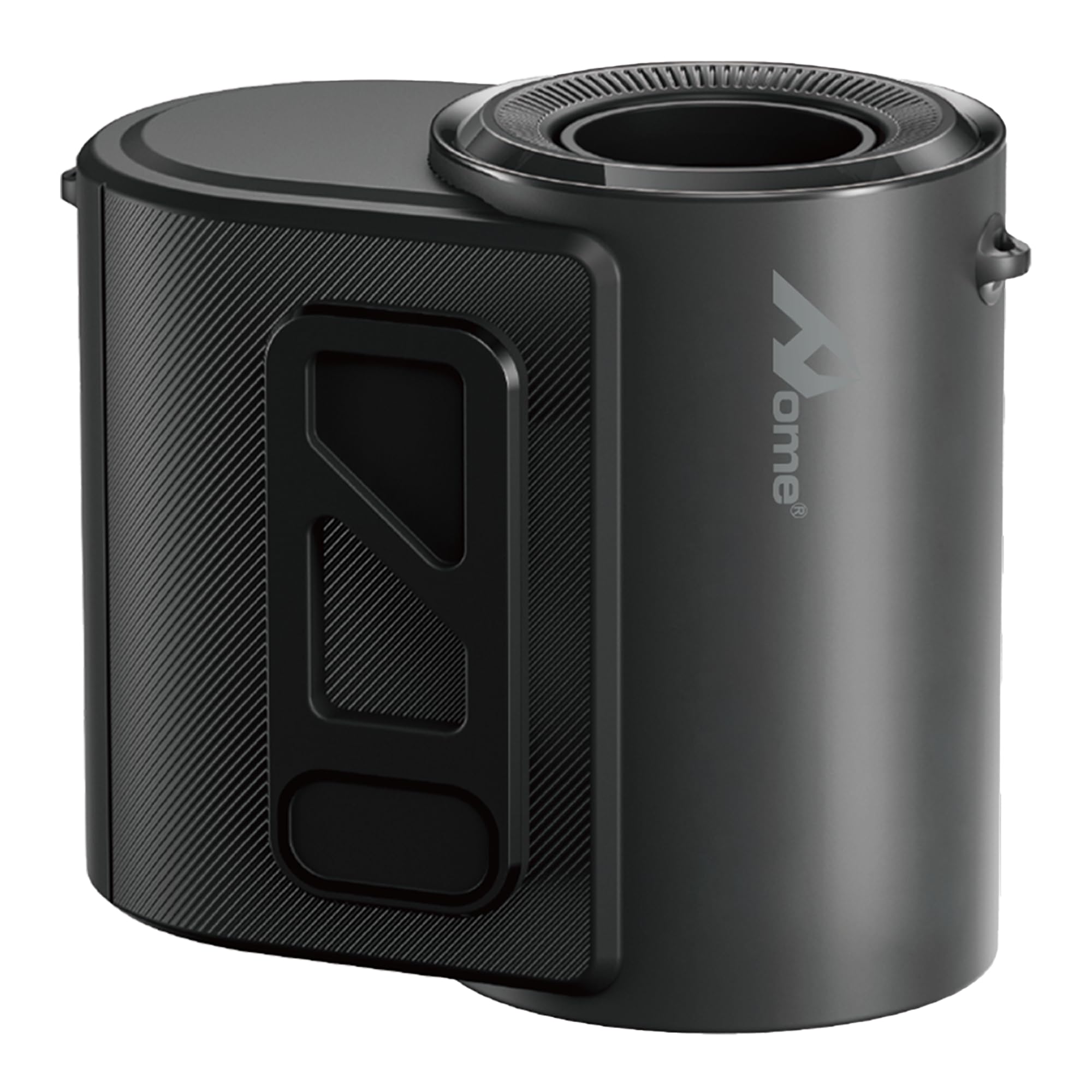HOME Ventilatore da Cintura Portatile 3 in 1 con Clip Reversibile, Batteria 8000mAh, Motore 16000RPM e Cinque Velocità, Ventilatore da Collo USB-C con Display LED e Luce LED per Lavoro e Campeggio