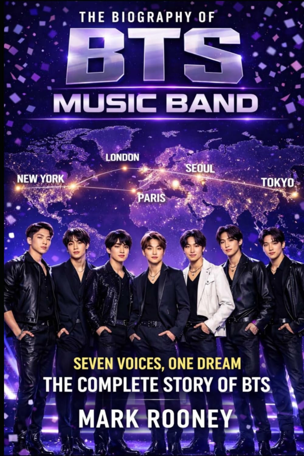The Biography of BTS Music Band: Seven Voices, One Dream, The Complete Story of BTS