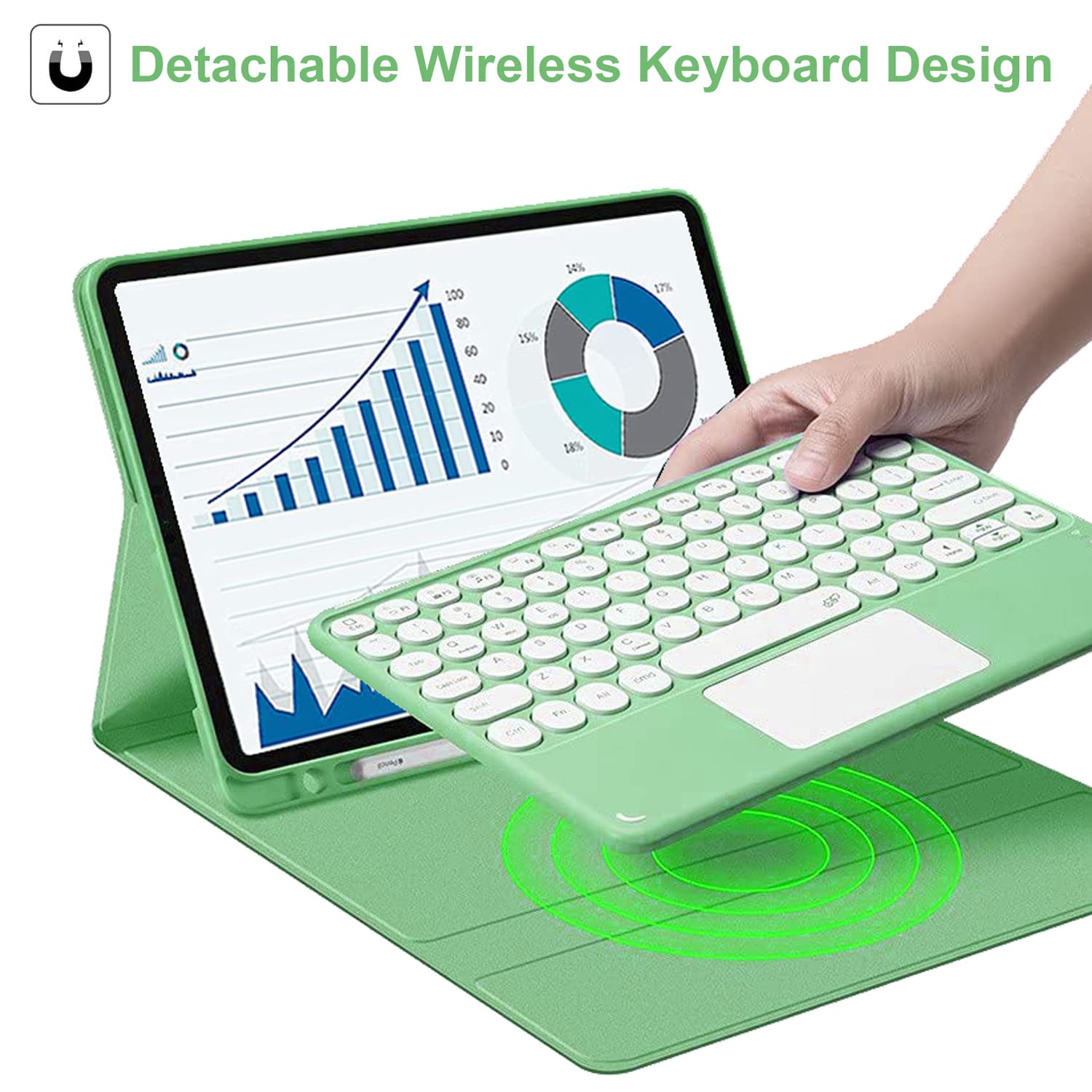Funda Con Teclado Para IPad 9.7 5ª 6ª Generación Air 2