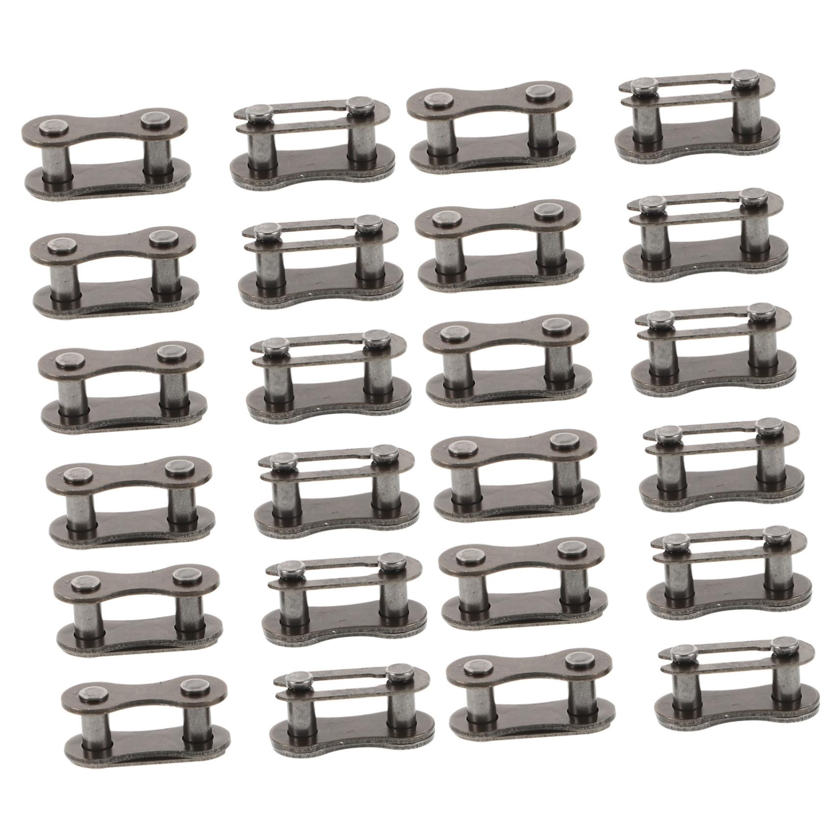 BCOATH 40pcs Speed Chain Single Speed Bicycle Chain Connector Quick Release Clip Buckle Lock for Road Biking