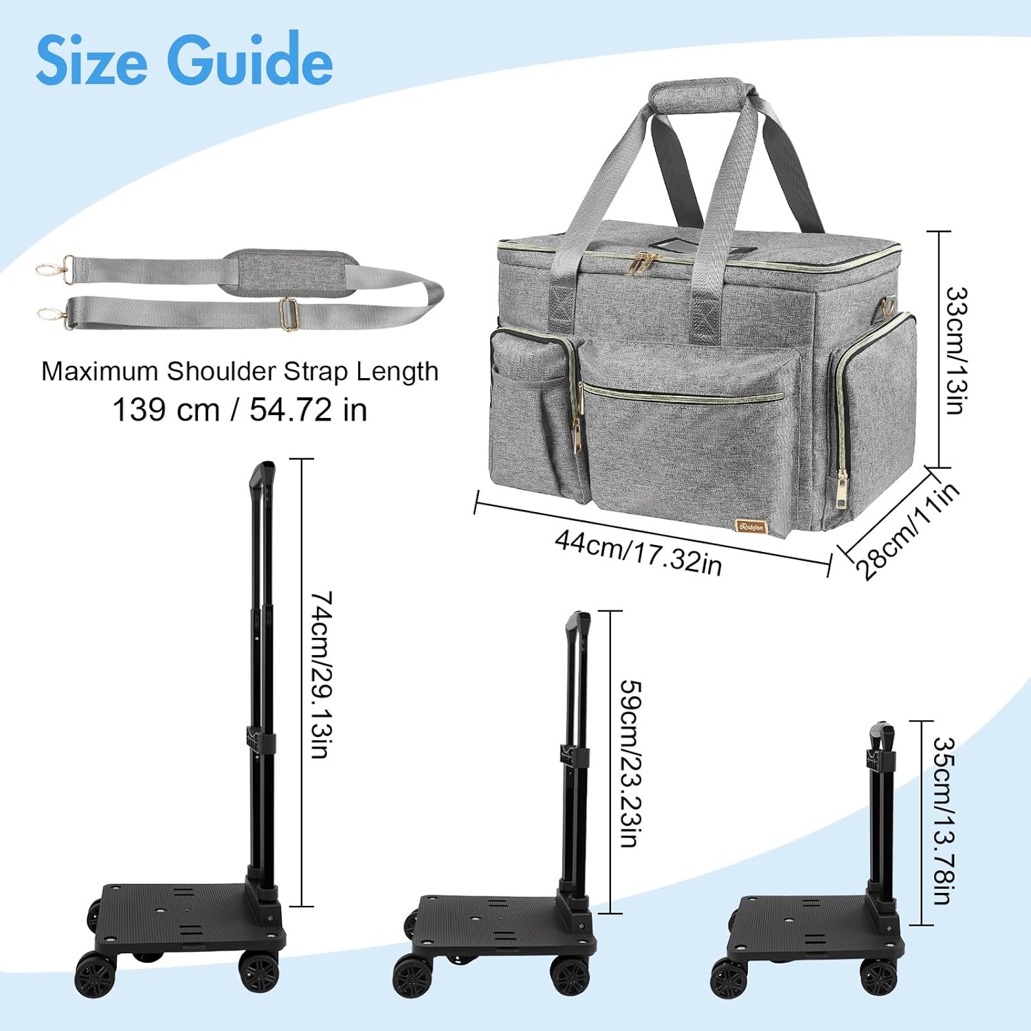 Laptop Tote Bag, Teacher Tote Bag for Women Work 15.6 inch Laptop Work Tote Bag Nurse tote bag, Insulated Pocket | Middle Size, 15.6'', Padded Laptop Sleeve, Middle Size, 15.6'', Padded Laptop Sleeve - Image 5