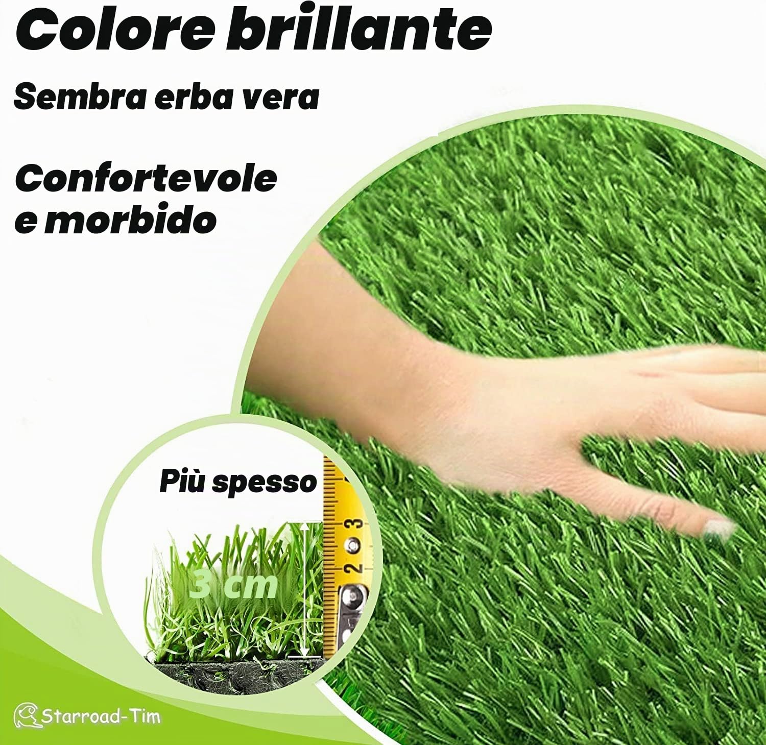 80 * 100 cm Lettiera per cani con erba sintetica per esterni, lettiera per cani per casa, lettiera per cani per appartamento, lettiera per cani per balcone, tappetino riutilizzabile per