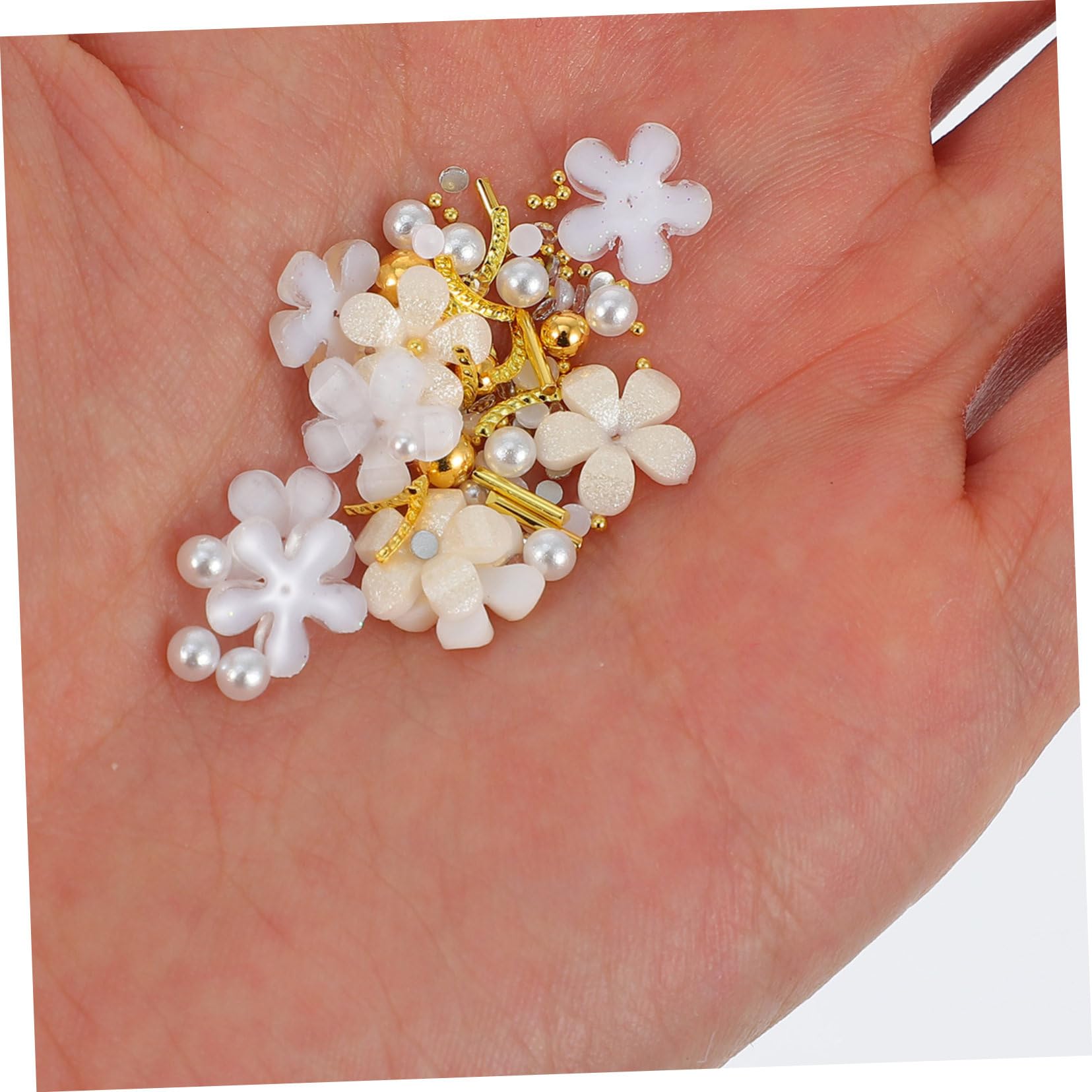 2 Set Decorazioni Per Unghie Resina Charm Per Nail Art Per Manicure E Decorazioni Te Per Casa E Salone 6 Scatole*2
