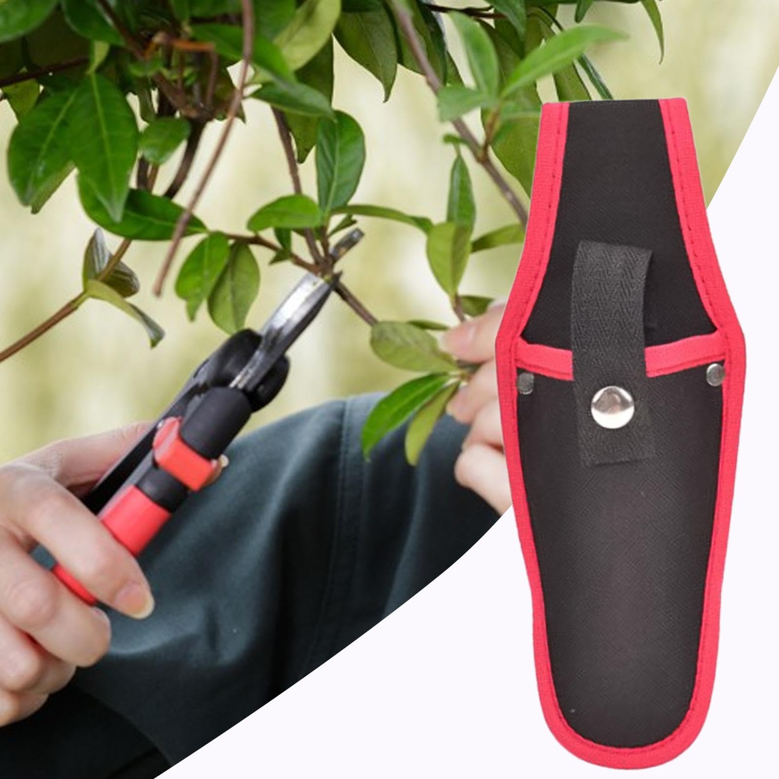 Funda para Tijeras de podar, Funda para podadora | Funda Protectora para podadora de Mano,Bolsa para Tijeras de podar, alicates de jardinería, Soporte para podadora Manual, Tijeras de jardín,