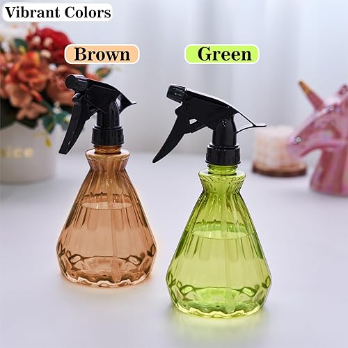 Miniatura 6 de paeyaer Botellas rociadoras de 17 onzas (paquete de 2)  a prueba de fugas, boquilla ajustable, botellas de spray vacías para soluciones de limpieza,