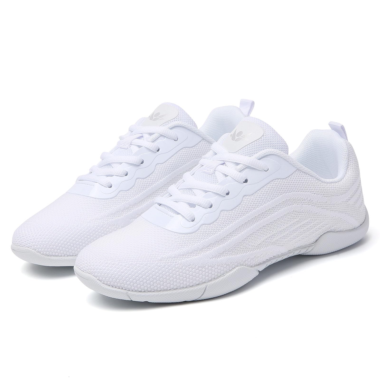 SECHRITE Cheerleading Cheerleader Scarpe Da Donna Bianca Nero Ragazza Leggero Traspirante Scarpe Da Ballo Sneakers