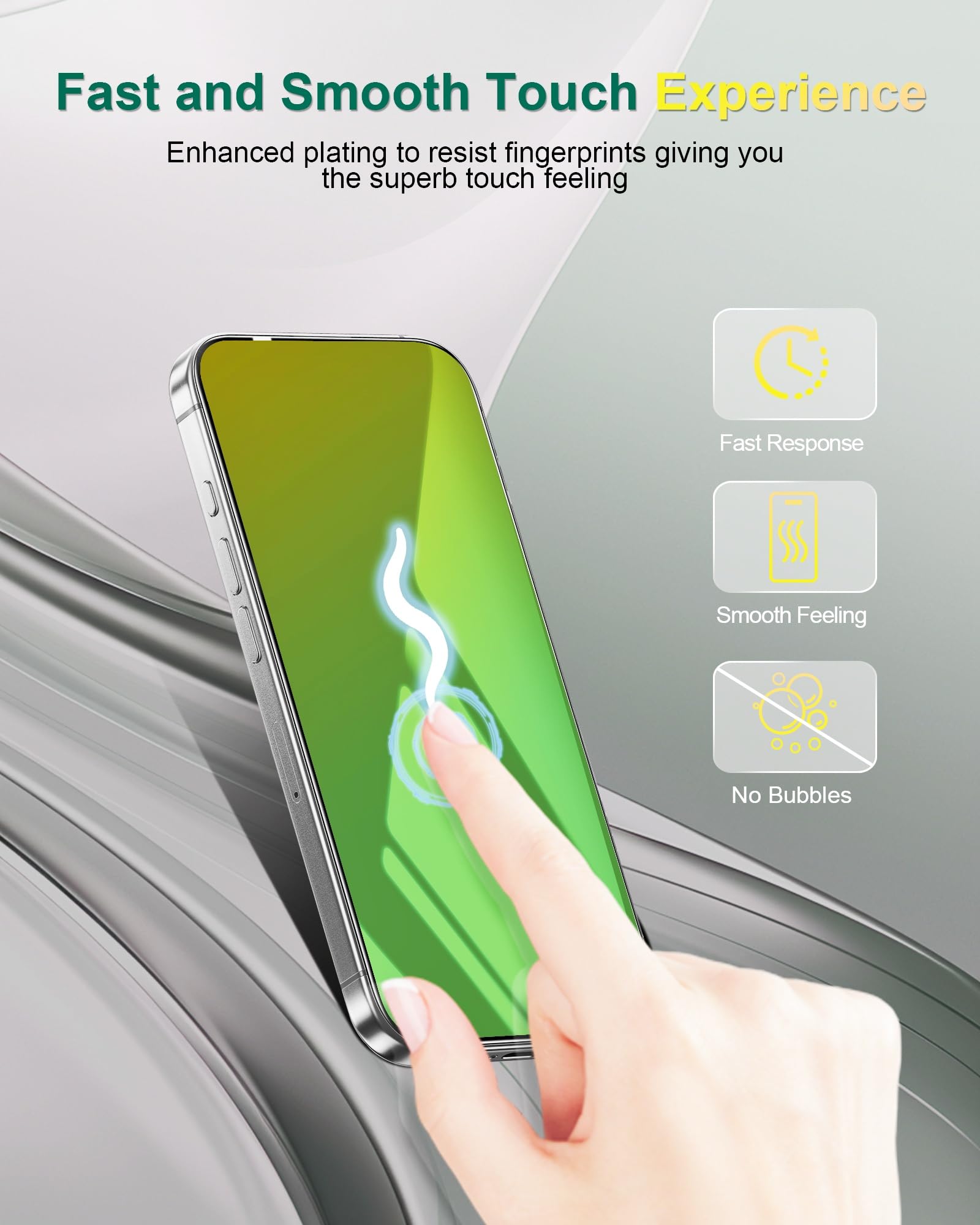 Folia ochronna na ekran do iPhone'a 17 Pro Max, ochrona prywatności, szkło hartowane, 17.5 cm, prywatna folia ochronna przeciw niebieskiemu światłu przeciw szpiegom, bez pęcherzyków powietrza