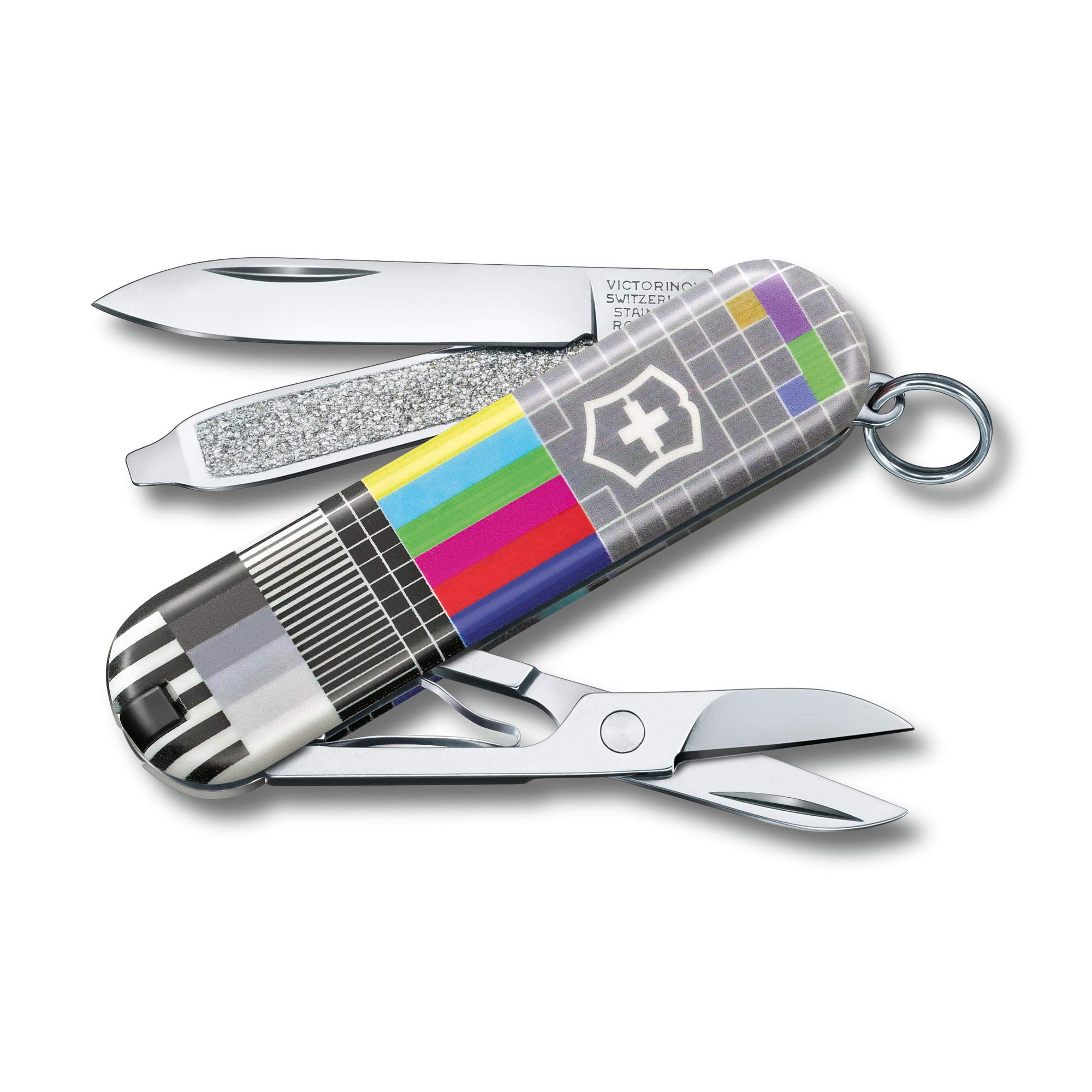 Victorinox Classic 2021 Retro TV Swiss Army Knife - Pattern Limited Edition