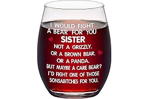 Waipfaru | Funny Sister Birthday Gifts Present Ideas For Her | Stemless...