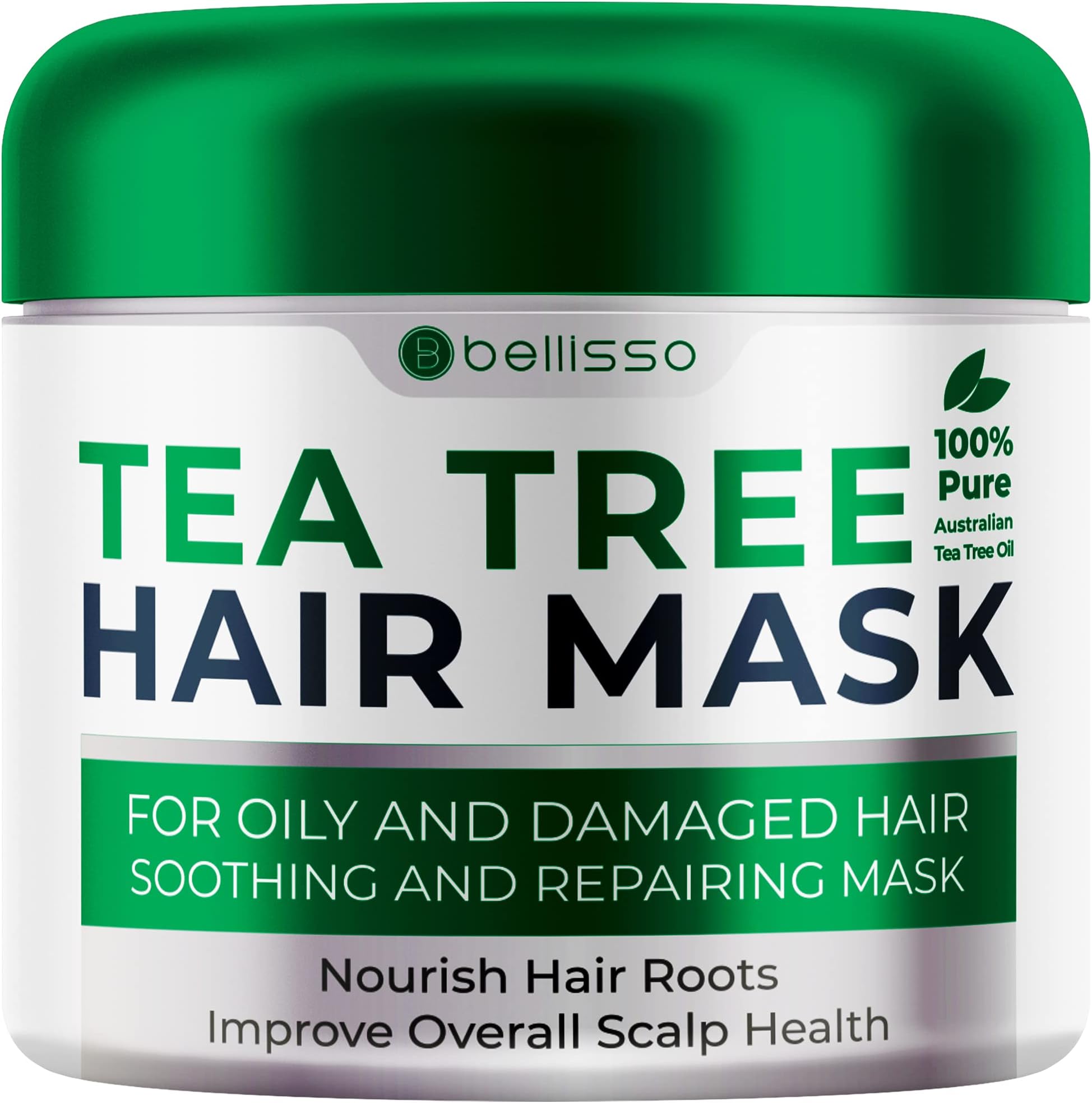 (Teatree) - Tea Tree Mask - Products for Dry Damaged Hair, Deep Conditioner Treatment - Intense Hydration Care and Protein Moisture Repair for Women