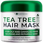 Tea Tree Oil Hair Mask - Deep Conditioner Treatment for All Hair Types - Intense Hydration Care and Protein Moisture Repair for Women and Men.