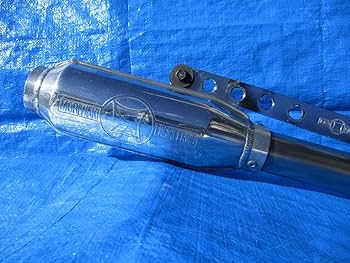 Amazon.co.jp: 当時 カブモリワキ モナカ チタン モンスター マフラー