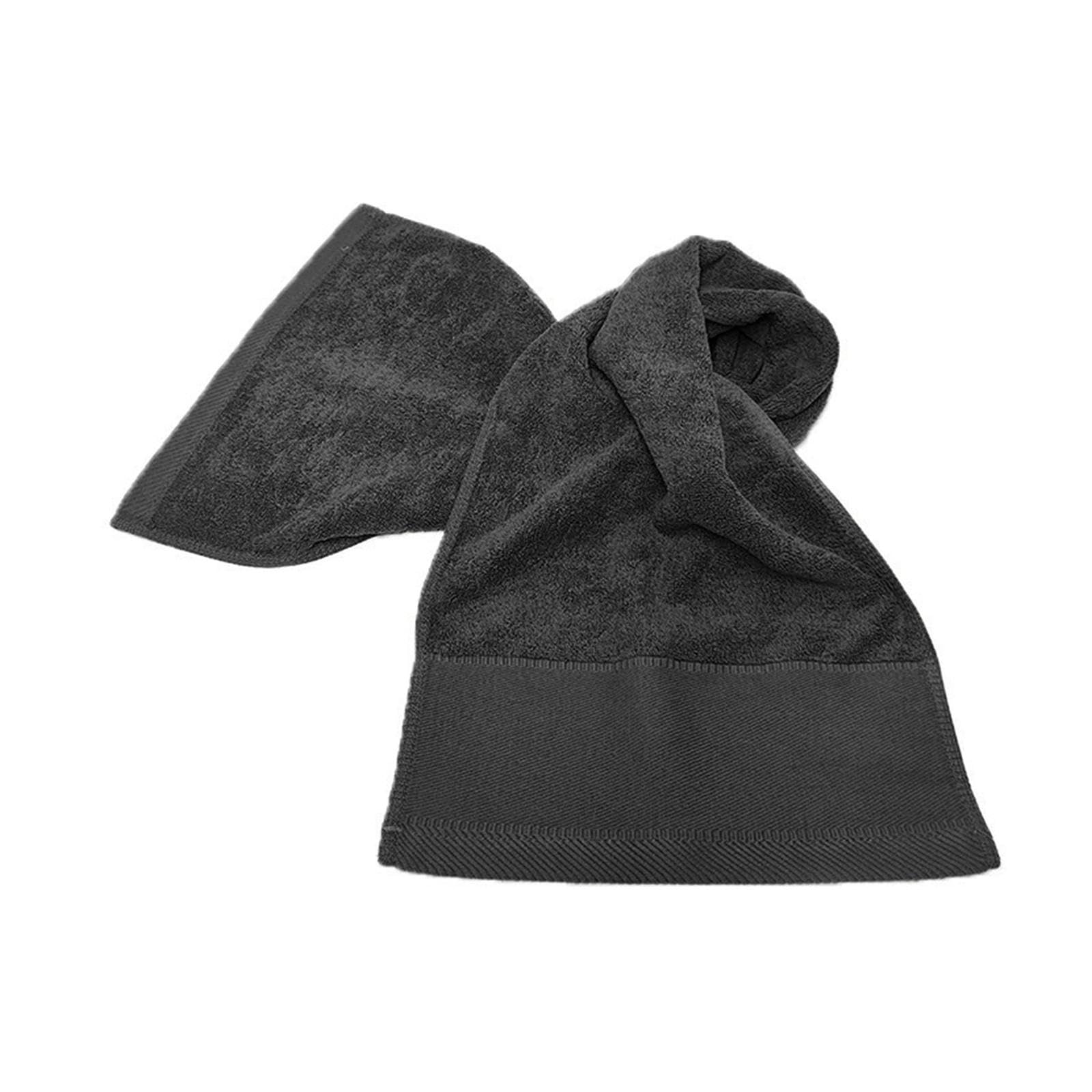 TRENDYNEST Yoga Towel Compact Travel Towel Workout Towel for Home Gym Beach Backpacking Black | Mats & Non-Slip Towels | Yoga & Pilates-image-26