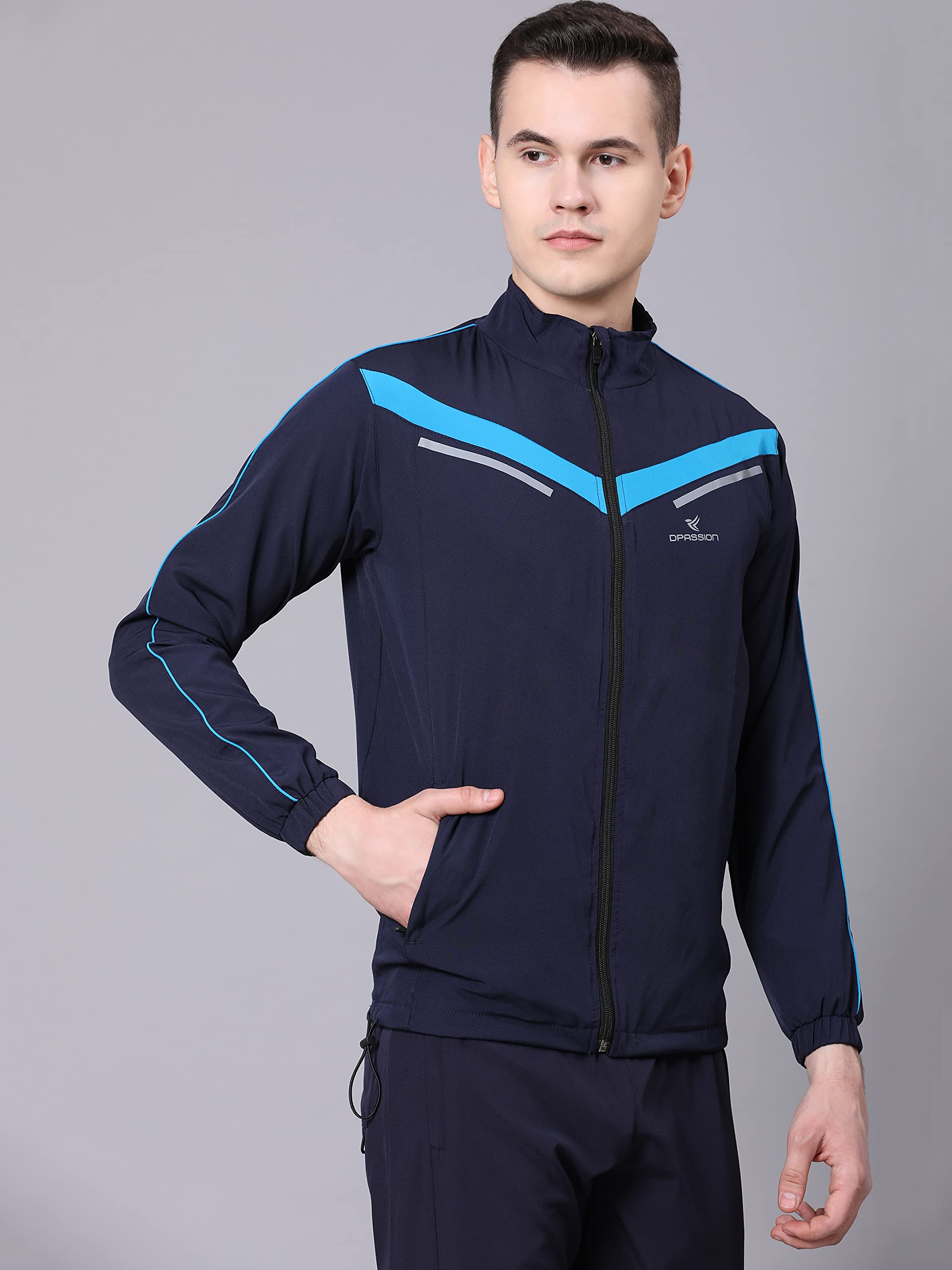 Dpassion Regular Fit Upper Sporty Jacket for men branded| jackets for mens stylish winter |track jacket for men 1