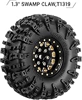 Vista 2 de INJORA Juego de Neumáticos de Rueda de 1.3" S5 Swamp Claw para Terreno de Lodo Neumáticos de 70 * 27mm para Vehículo de Control Remoto de Escala