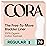 Cora Organic Bladder Liners | Ultra Thin Incontinence & Postpartum Pads for Women | Panty Liners for Bladder Leaks | Breathable Cotton (78 Regular)