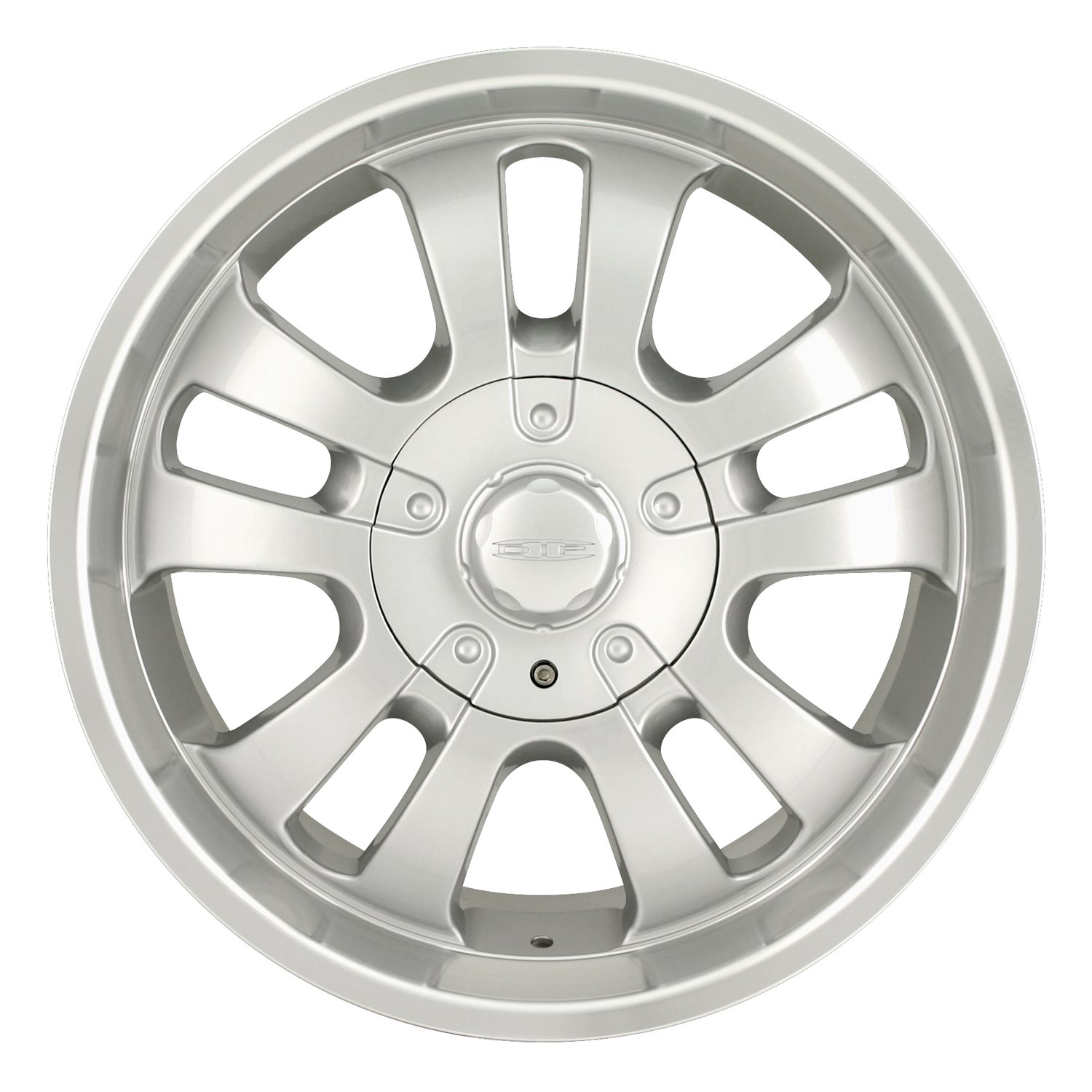 DIP D10 Silver Wheel with Machined Lip (17x7.5