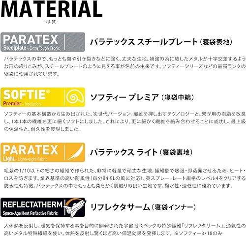 Miniatura 6 de Snugpak Softie3Merlin Saco de dormir,, LH cierre