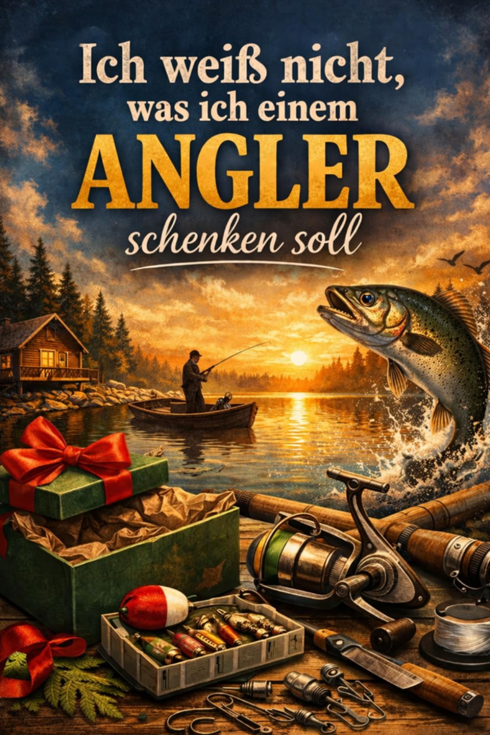 "Ich weiß nicht was ich einem Angler schenken soll" - Buch: Das perfekte Geschenk für jeden der gerne angelt