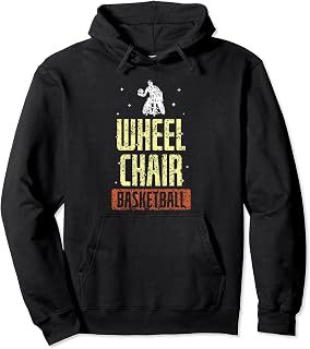 Wheelchair Basketball Sports Player Wheelchair Basketball Pullover Hoodie
