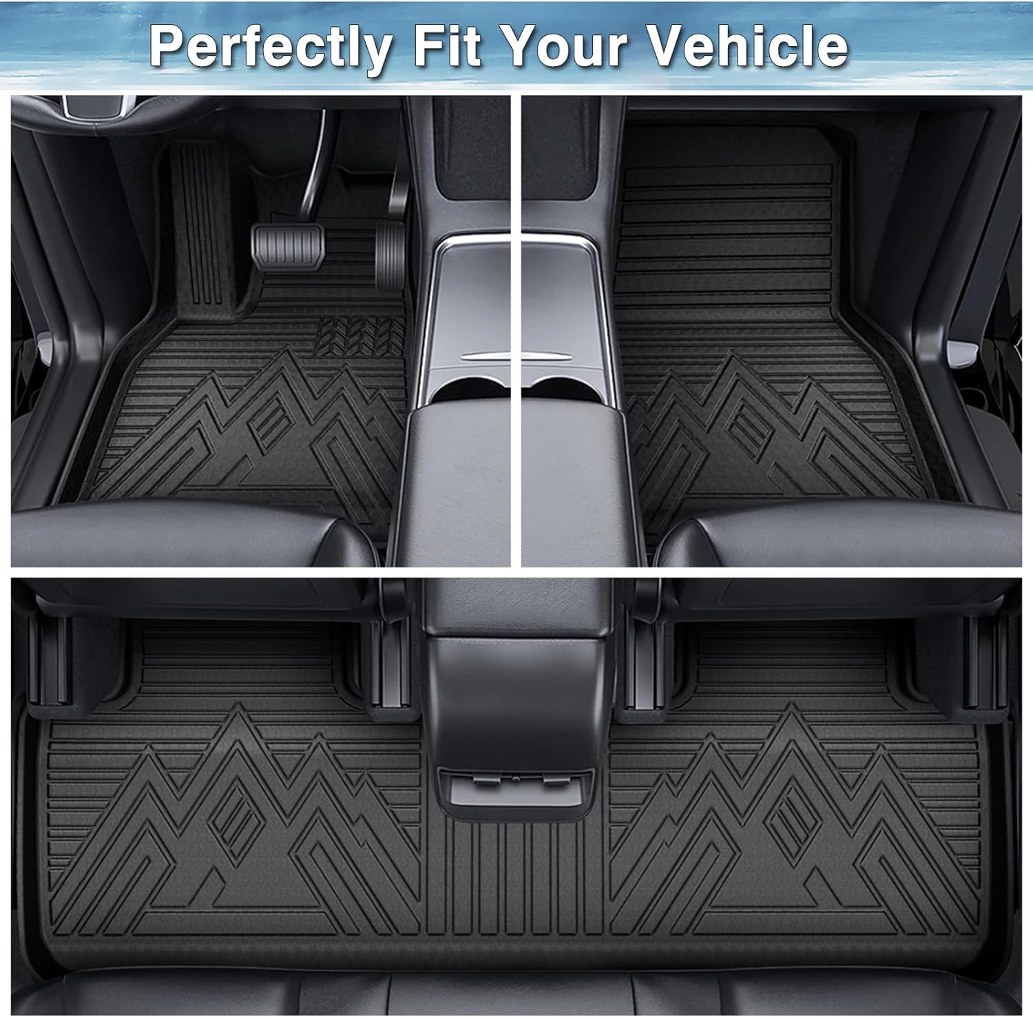 Tappetino Bagagliaio Per Ford Expedition Max/Navigator L 2018-2024
