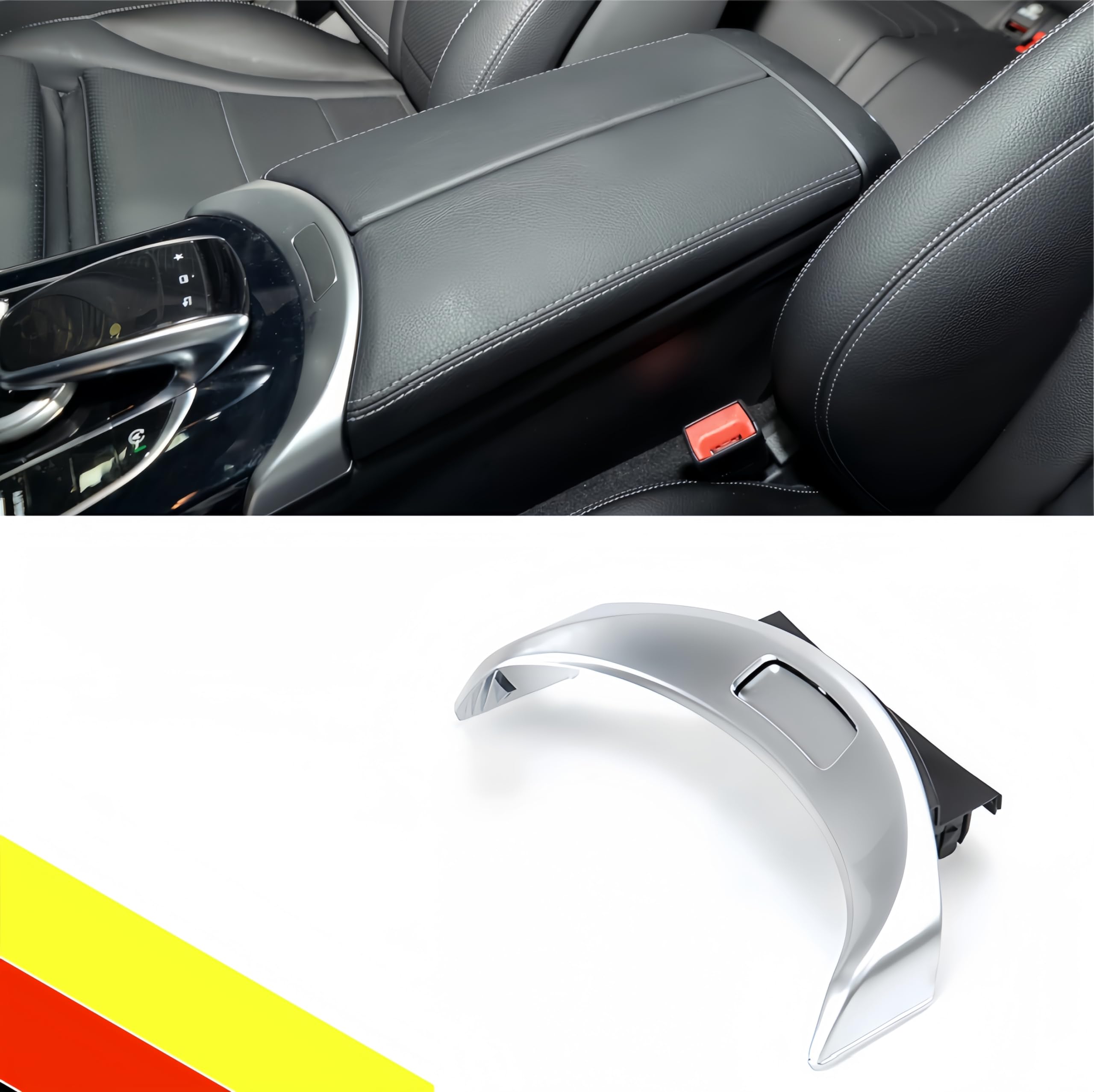 POETRYXIAO Boîte De Rangement Pour Accoudoir De Console Centrale