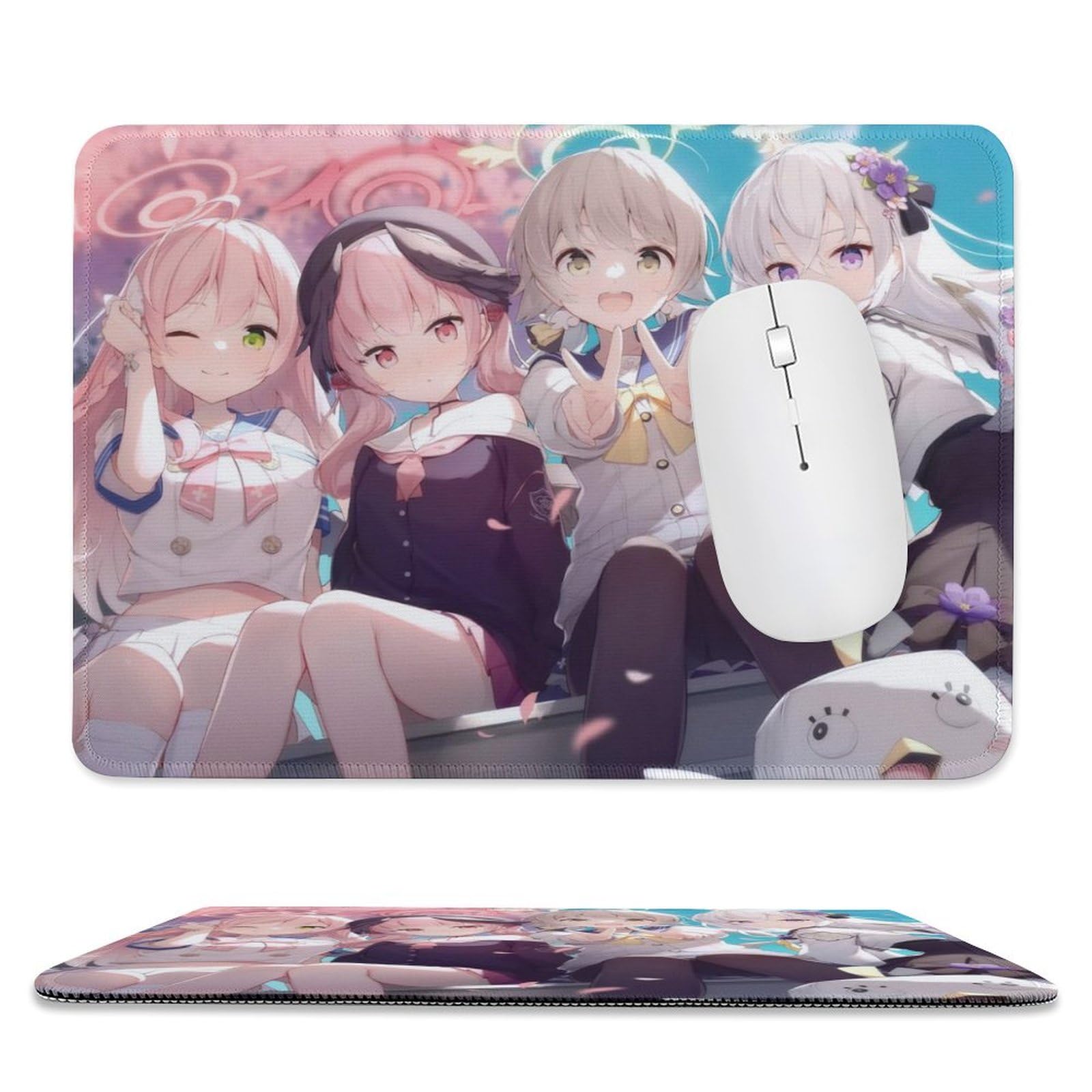 Amazon.co.jp: マウスパッド ゲーミング ブルーアーカイブ キャラ 下江 