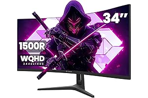 34" Ultrawide Monitor: Immersive Gaming and Work Experience