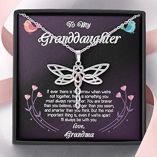 Personalized Jewelry Gift - Granddaughter Necklace, Granddaughter Gifts, To My Granddaughter, Granddaughter Jewelry, Sweet 16 Gifts, Necklace for Granddaughter HKTTS9238