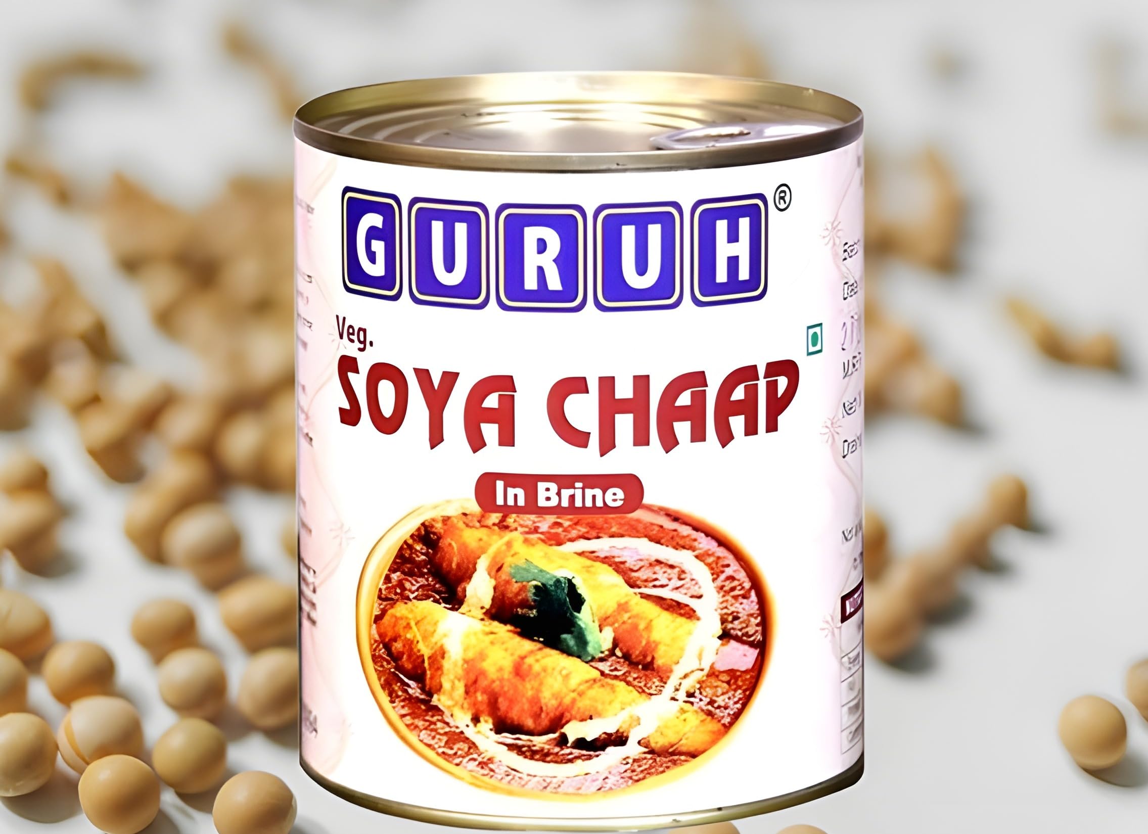 SOYA Chaap Fresh in Can | 10 Piece | No Maida