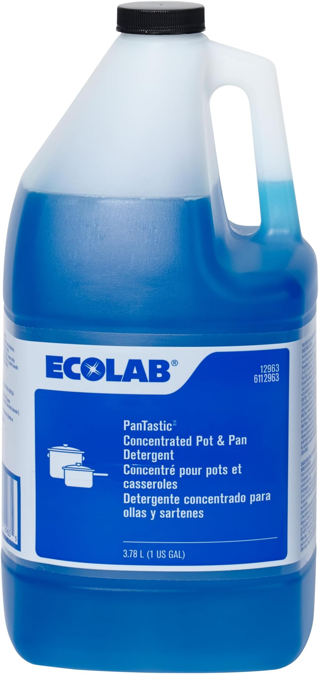 PanTastic 12963 Concentrated Pot & Pan Detergent - 1 Gallon