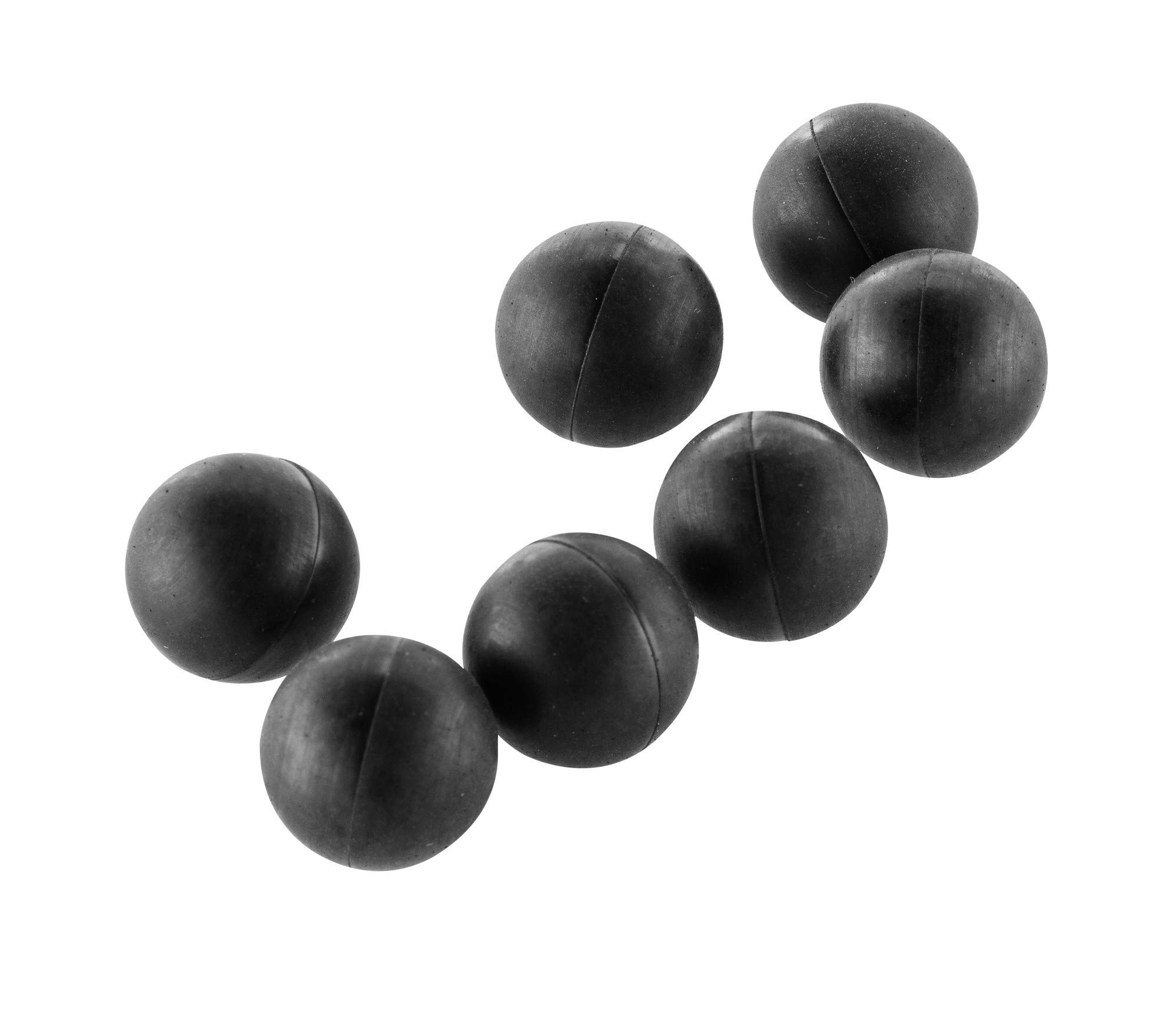 100 x Balles en Caoutchouc Dur de qualité supérieure 68 Cal. HDS T4E Paintball Shooting Self Home Defense Billes Calibre .68