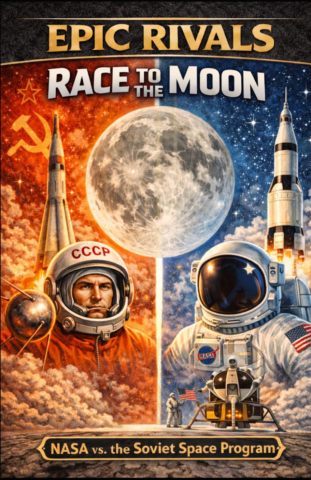 Epic Rivals Race to the Moon: NASA vs. the Soviet Space Program